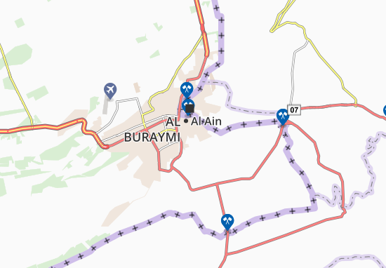 Karte Stadtplan Al Harmoozi