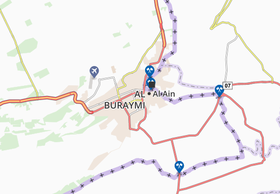 Karte Stadtplan Al Gellah