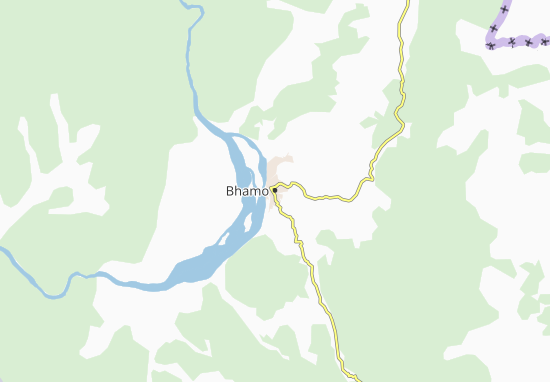 Bhamo Map
