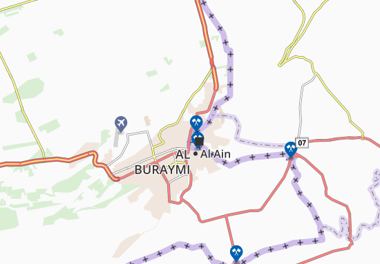 Karte Stadtplan Al Anja