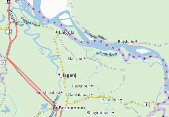 Mapa Nasipur