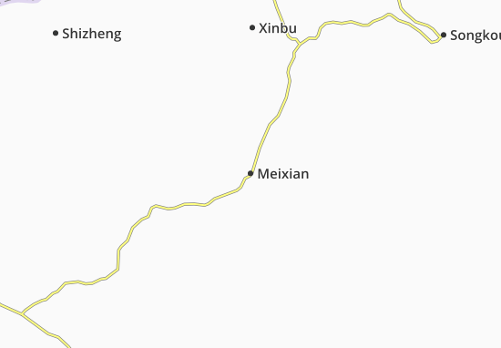 Meixian Map