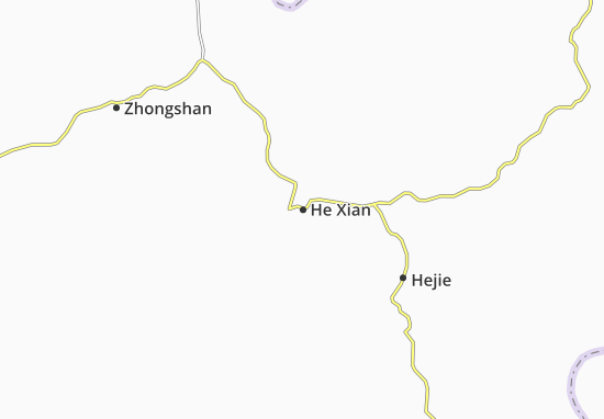 He Xian Map