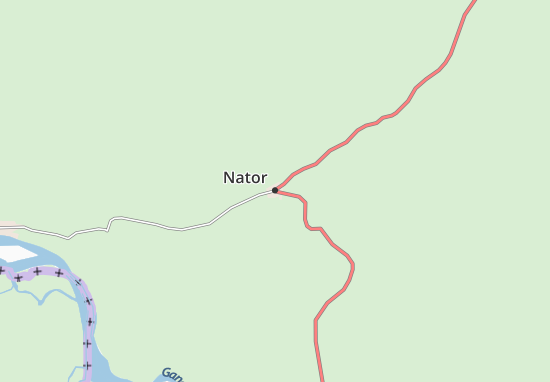 Karte Stadtplan Nator