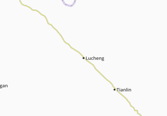 Kaart Plattegrond Lucheng