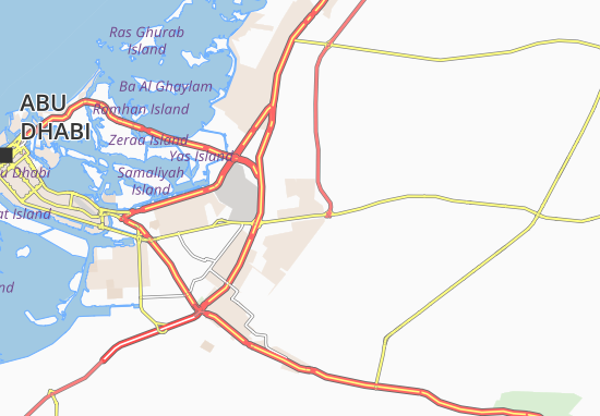 Karte Stadtplan Al Falah