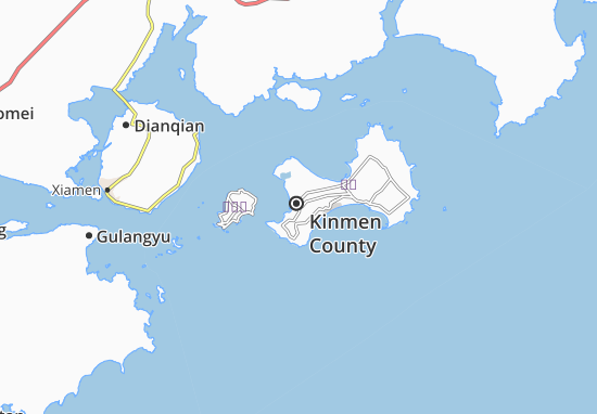 Mapa Jincheng Township
