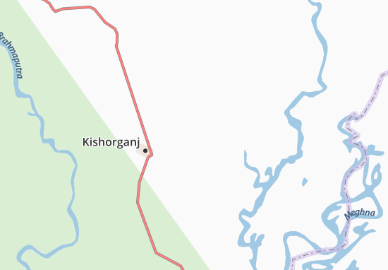 Karte Stadtplan Karimganj