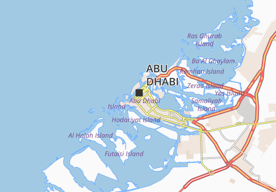 Karte Stadtplan Al Hosn 33