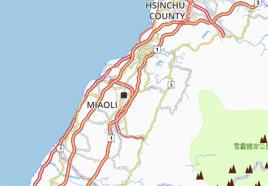 Mapa Touwu