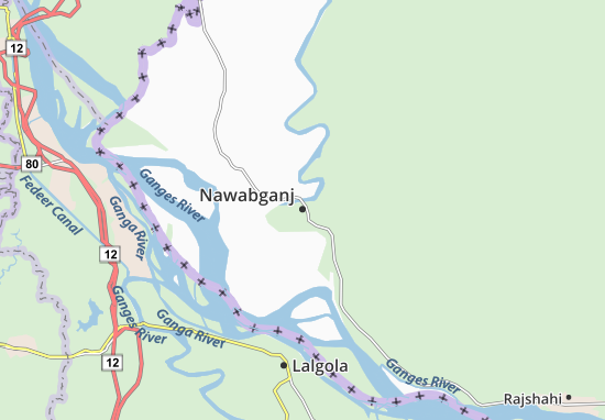 Mapa Nawabganj