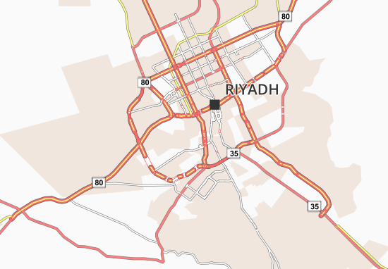 Karte Stadtplan Al Fakhiriya