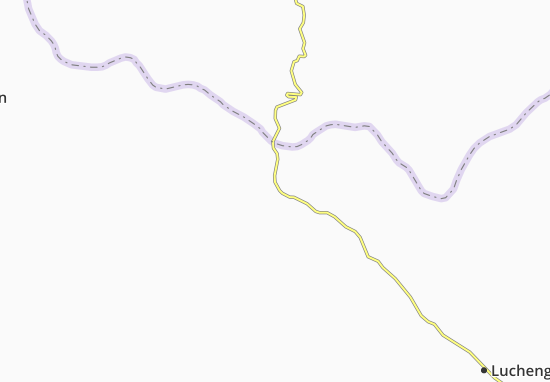 Kaart Plattegrond Jiuzhou