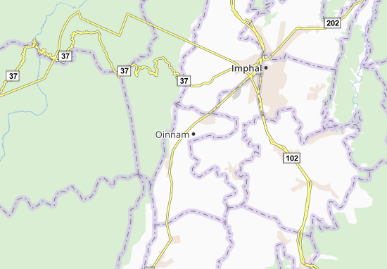 Mapa Oinnam