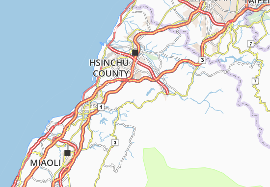 Karte Stadtplan Bagukou