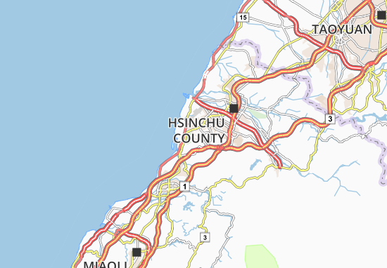 Karte Stadtplan Aikou