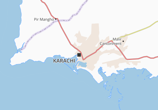 Karachi Map