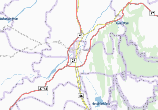 Chittaurgarh Map