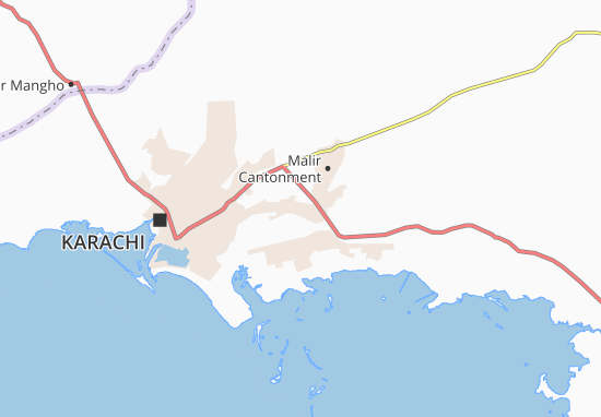 Mapa Drigh Road