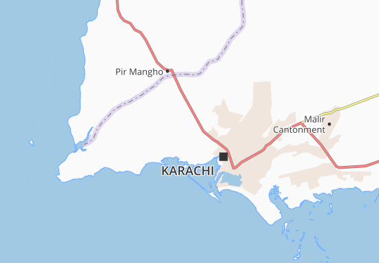 Karte Stadtplan Alu Kachi La Goth