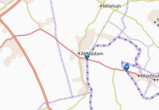 Kaart Plattegrond Al Madam