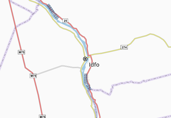 Mapa Idfo