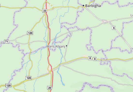 Waris Allganj Map