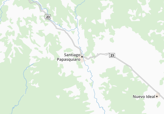 Santiago Papasquiaro Map