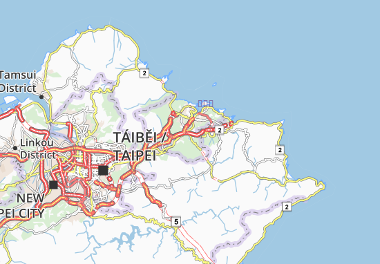 Karte Stadtplan Badu