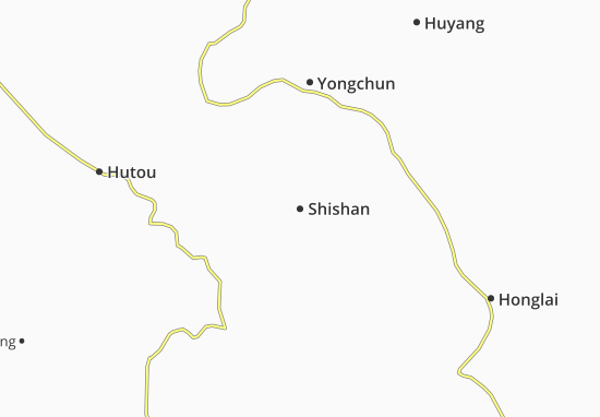 Kaart Plattegrond Shishan