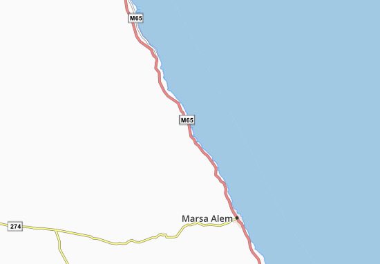 Marsa Alam Beach Resort Map