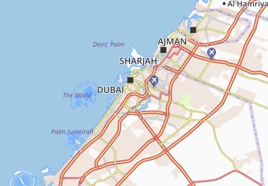Karte Stadtplan Al Kifaf