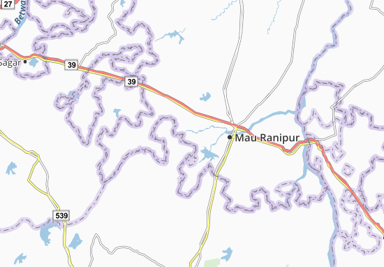 Karte Stadtplan Ranipur