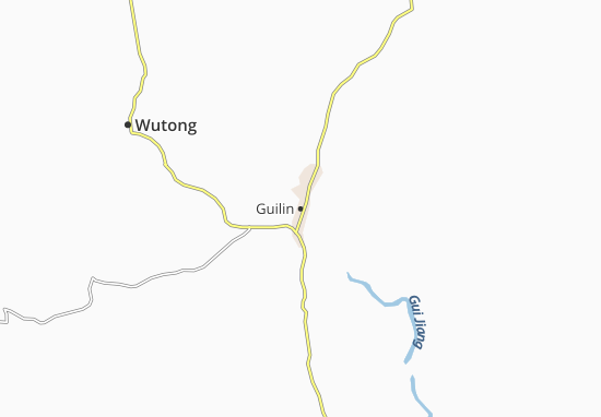 Kaart Plattegrond Guilin