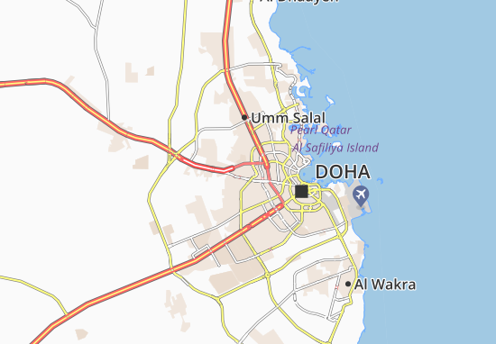 Karte Stadtplan Al Luqta