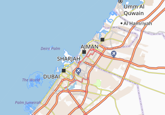 Mapa Al Khan