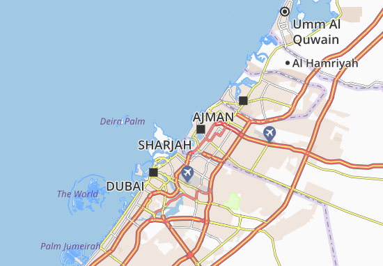 Kaart Plattegrond Al Khalidia