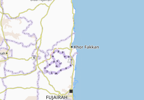 Karte Stadtplan Al Barady