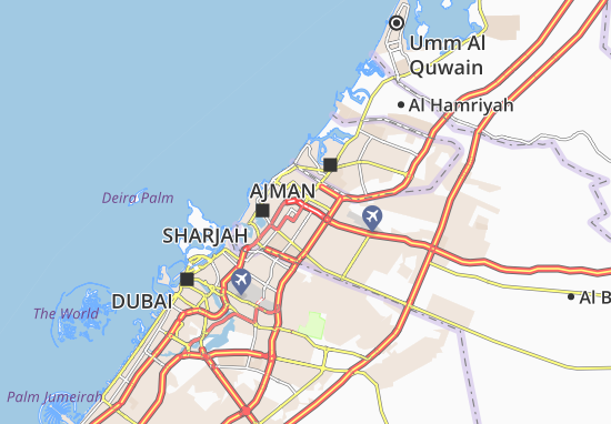 Karte Stadtplan Al Khezammia