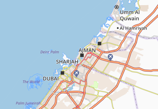 Karte Stadtplan Al Layyeh