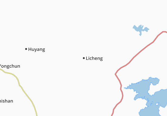 Karte Stadtplan Licheng