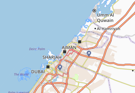 Karte Stadtplan Abu Tina