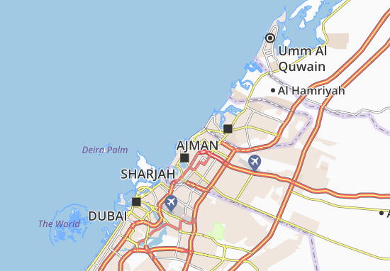 Karte Stadtplan Al Fisht