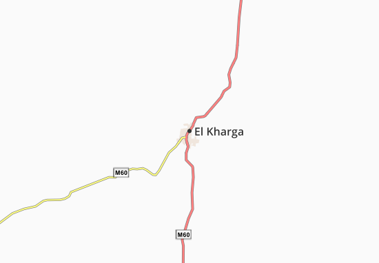 Mapa El Kharga