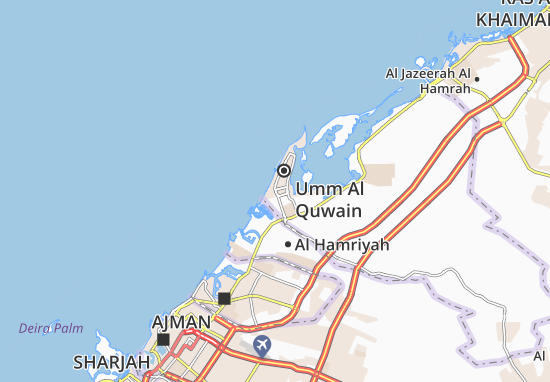 Mapa Al Madar Area