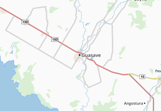 Kaart Plattegrond Guasave
