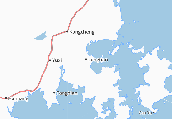 Kaart Plattegrond Longtian