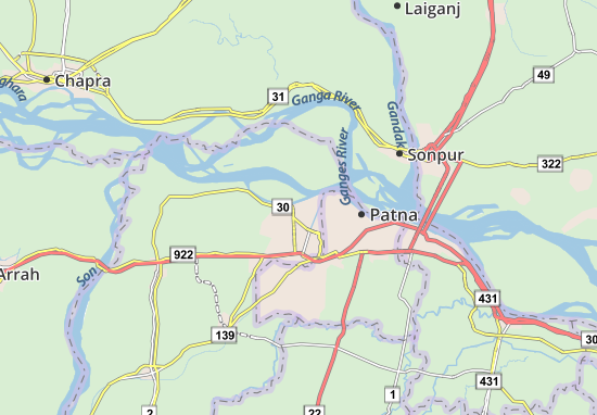 Mapa Danapur