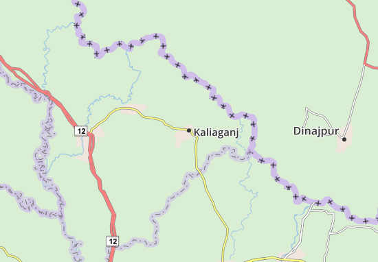Kaliaganj Map