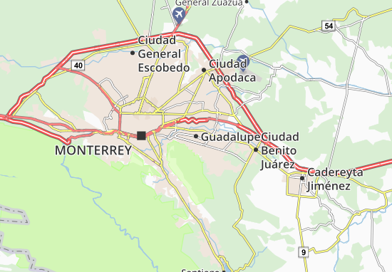 Guadalupe Map